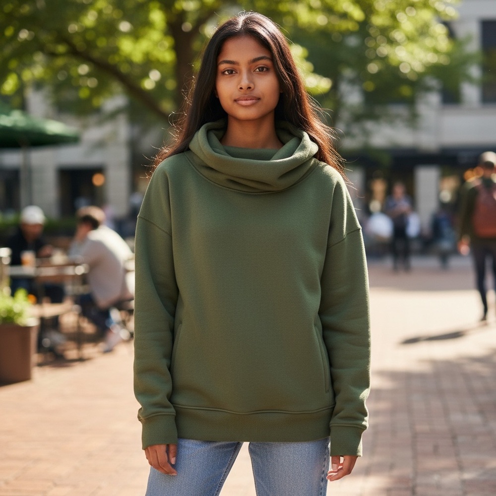 Zyia Olive Green Hoodie